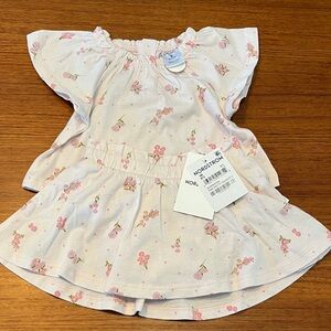 Nordstrom Baby Pink Floral Two-Piece Set